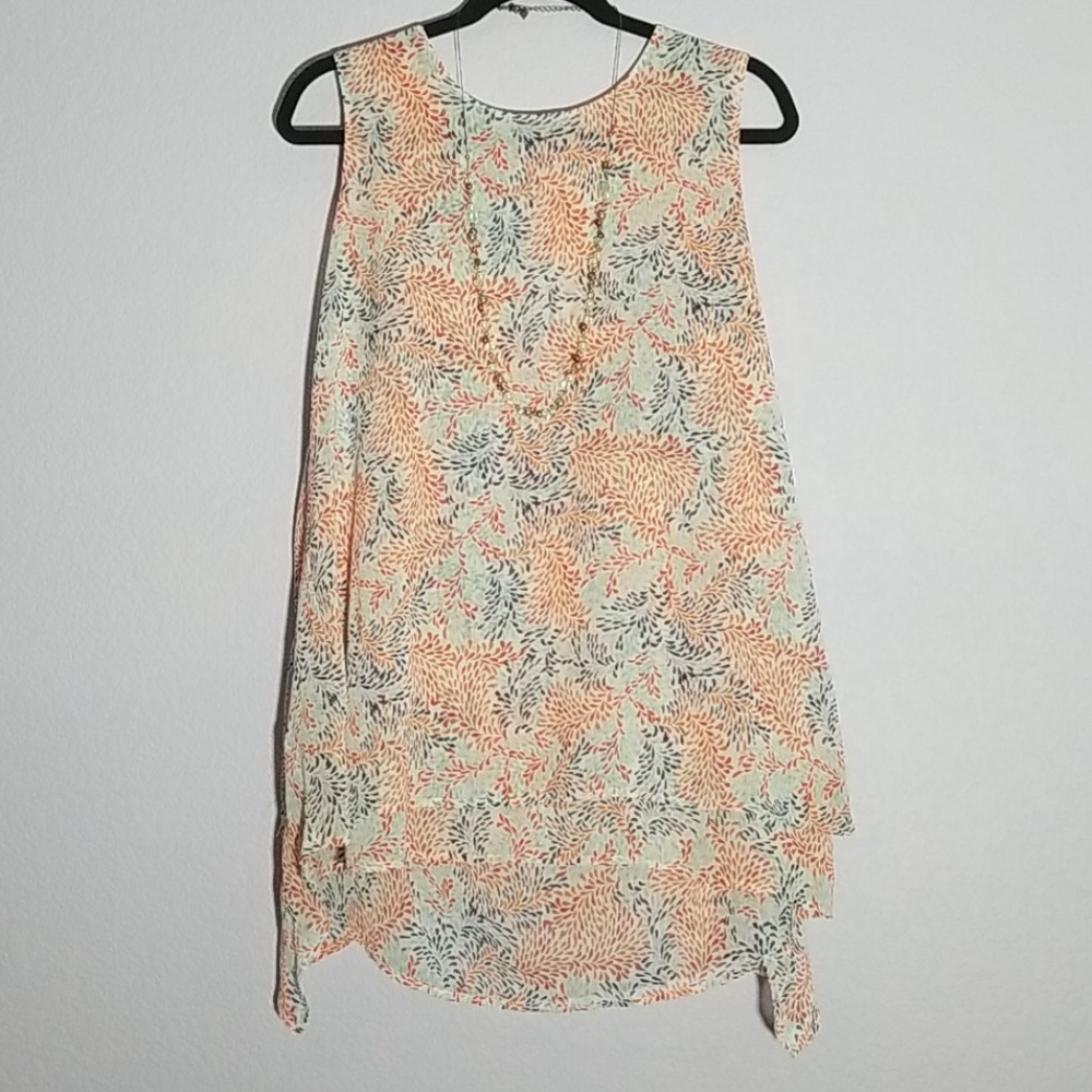 Long flowy tank top